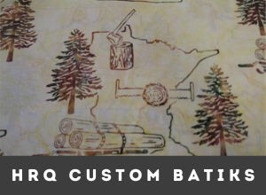 MN Charms Hoffman Batik Logging Natural Chestnut Exclusive